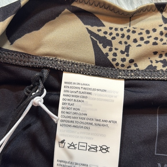 NWT Prana Summer Wave Bikini Bottom in Seaside sz M - Picture 7 of 10